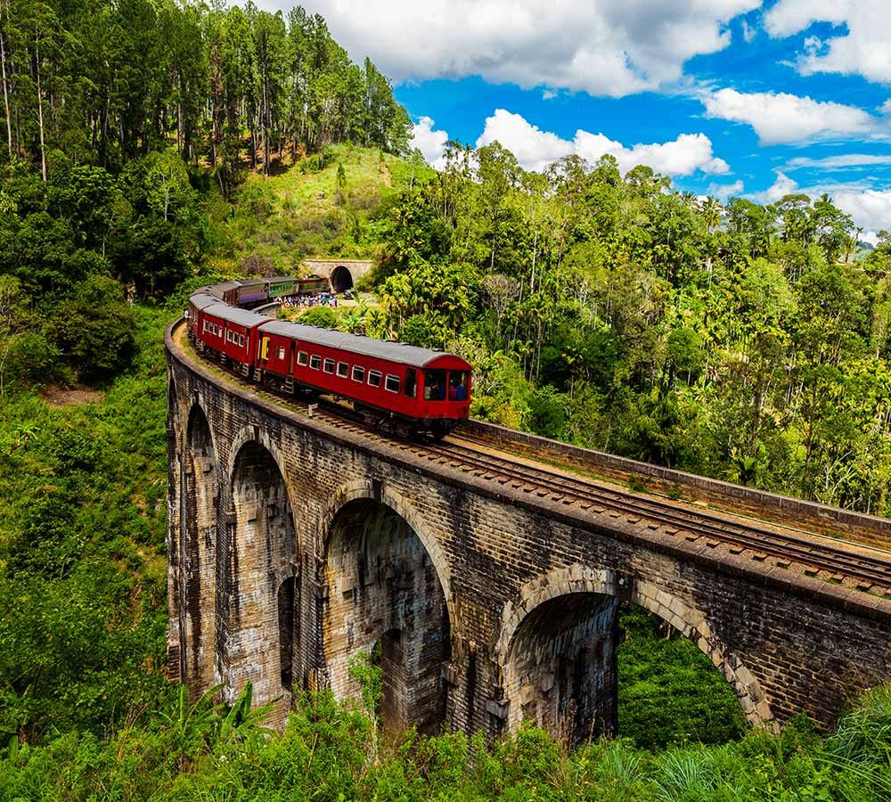 Nine arch bridge